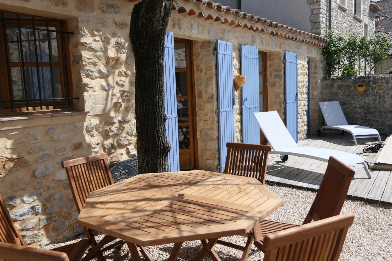 Maison De Plain Pied Pour 4 Pers Piscine Lussan Lussan  Exterior photo